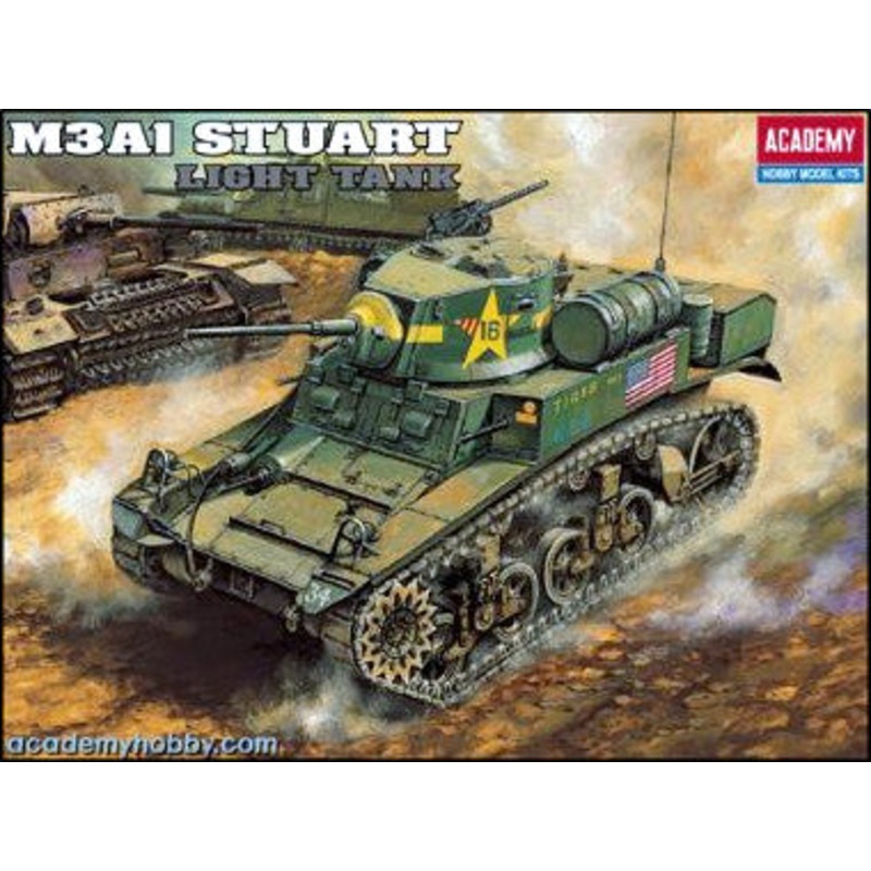 Academy 13269 1:35 M3A1 Stuart with Interior