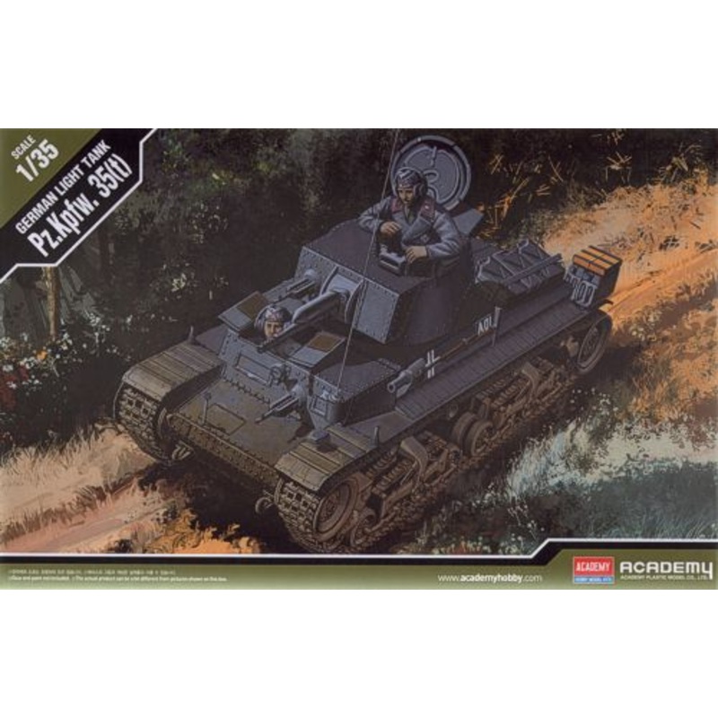 Academy 13280 1:35 Pz.Kpfw. 35(t) German Light Tank New Tooling