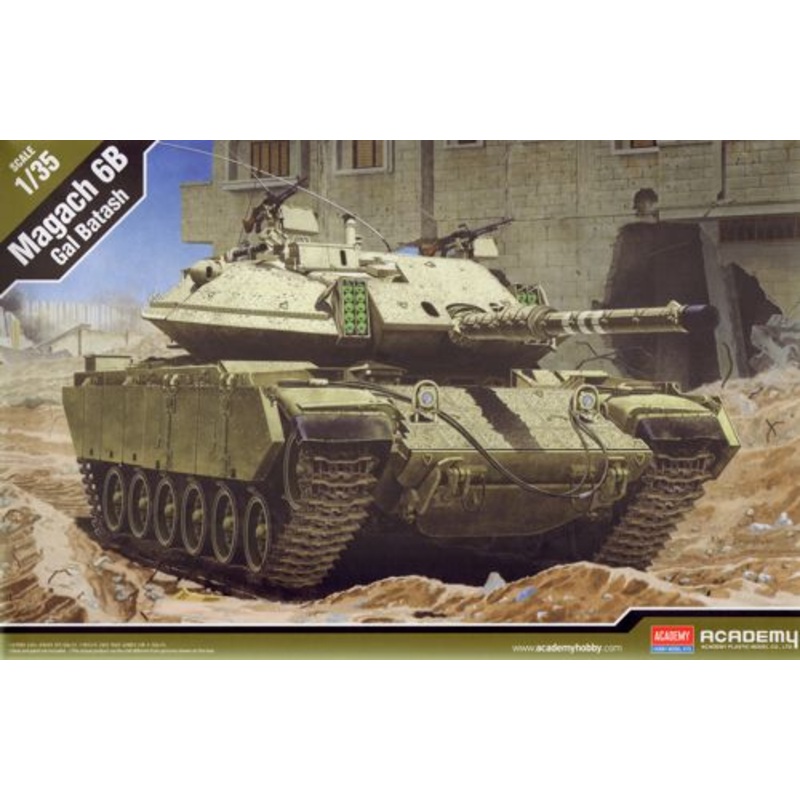 Academy 13281 1:35 Magach 6B Gal Batash IDF (Modified U.S. M60A1 Patton)