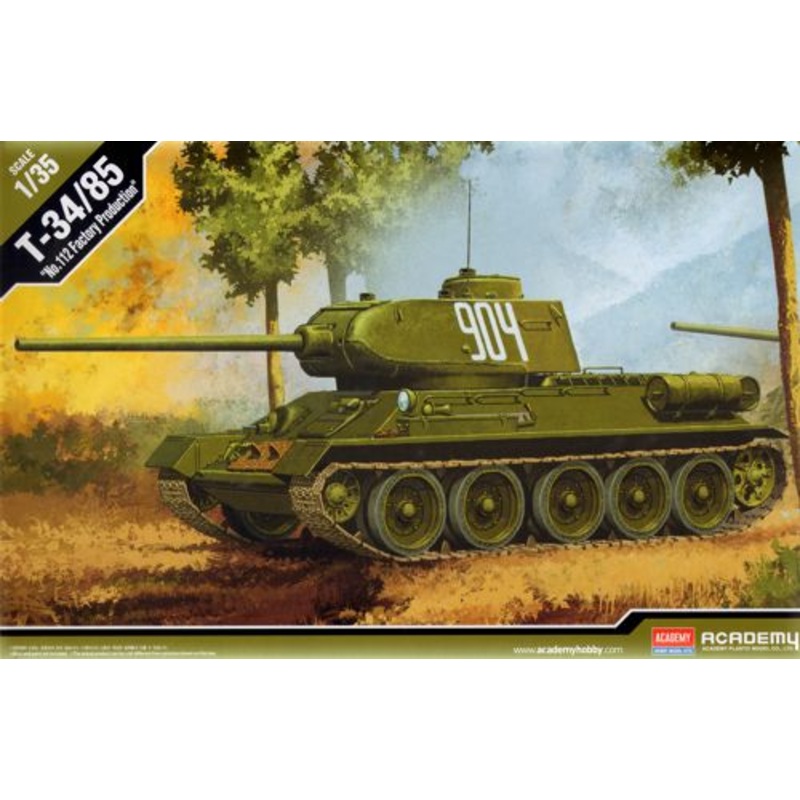 Academy 13290 1:35 Soviet T-34/85 'No.112 Factory Production'