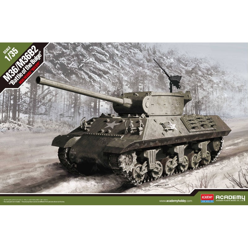Academy 13501 1:35 M36/M36B2 U.S. Army 'Battle of the Bulge'