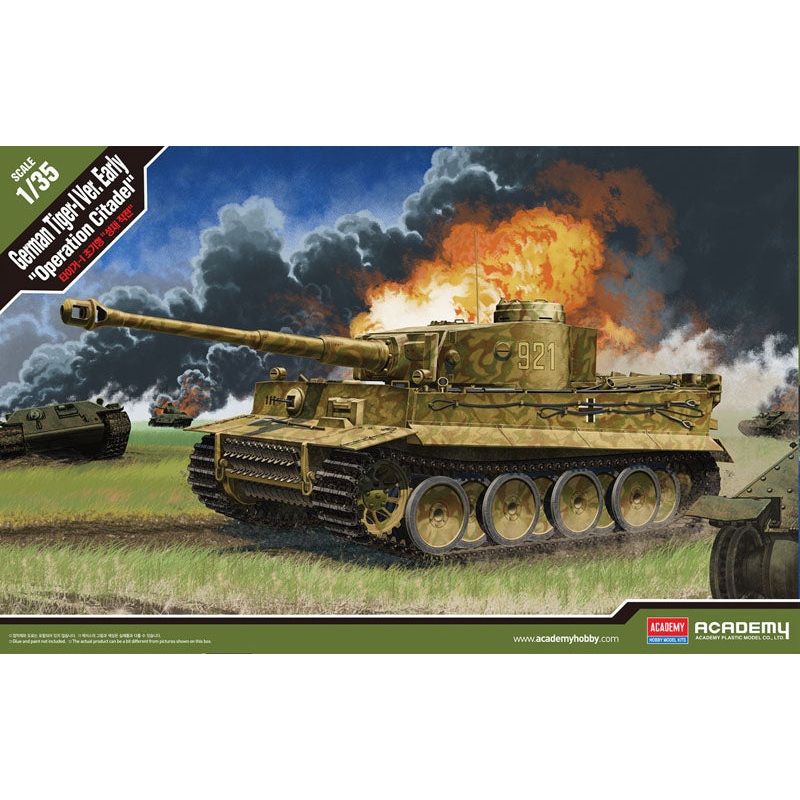 Academy 13509 1:35 Pz.Kpfw.VI Tiger I Early Version 'Operation Citadel'