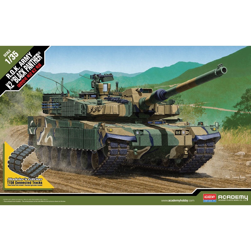 Academy 13511 1:35 R.O.K. Army K2 'Black Panther'