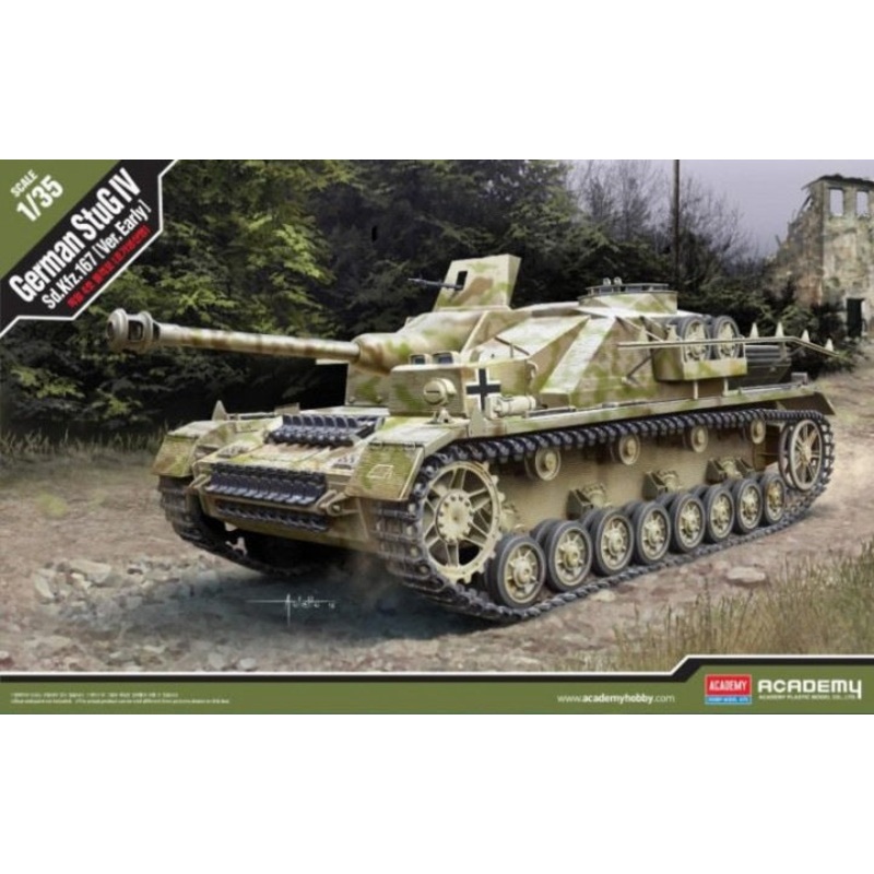 Academy 13522 1:35 Sturmgeschutz/StuG IV Sd.Kfz.167 Early Version