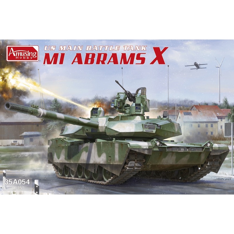 Amusing Hobby (WL) 35A054 1:35 M1 Abrams X US Main Battle Tank