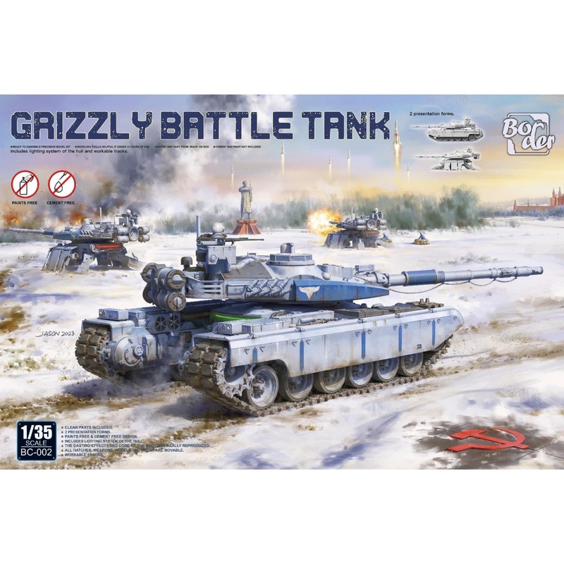 Border Models BC-002 1:35 Grizzly Battle Tank