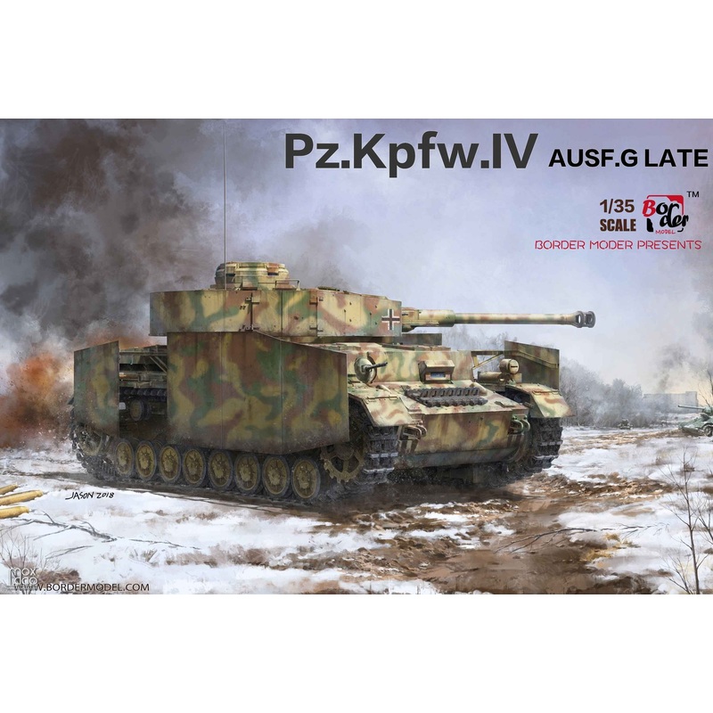 Border Models BT-001 1:35 Pz.Kpfw.IV Ausf.G Mid/Late