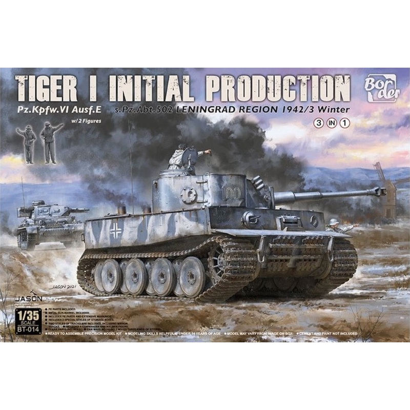 Border Models BT-014 1:35 Tiger I Initial Production Pz.Kpfw. VI Ausf. E