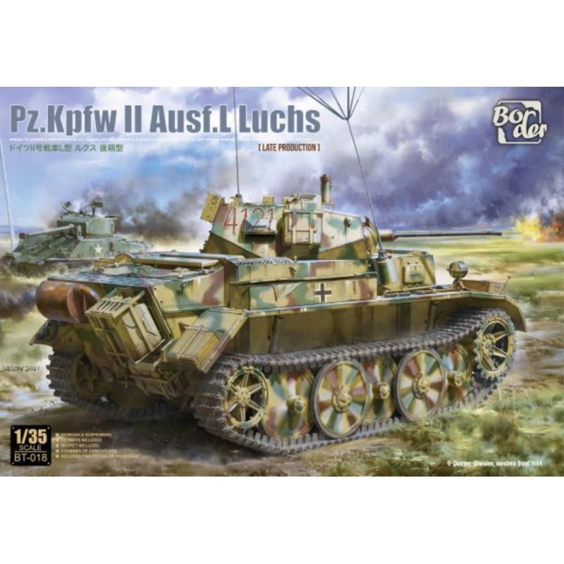 Border Models BT-018 1:35 Pz.Kpfw.II Ausf. L Luchs (Late Production)