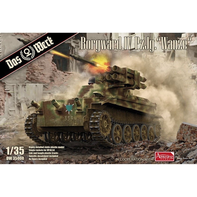 Das Werk DW35008 1:35 Borgward IV Panzerjager 'Wanze'