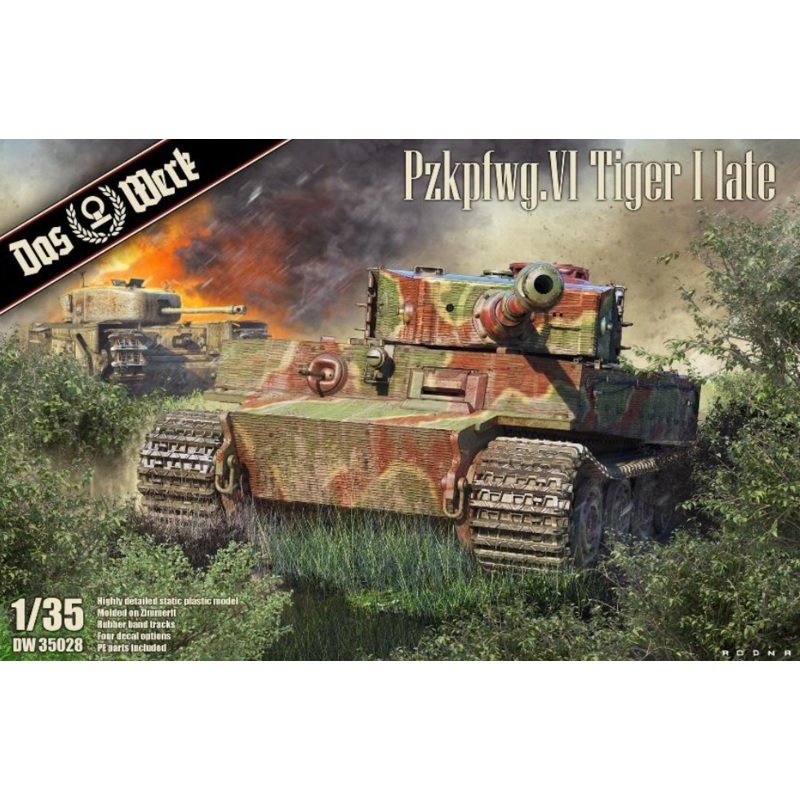 Das Werk DW35028 1:35 Pzkpfwg.VI Tiger I Late