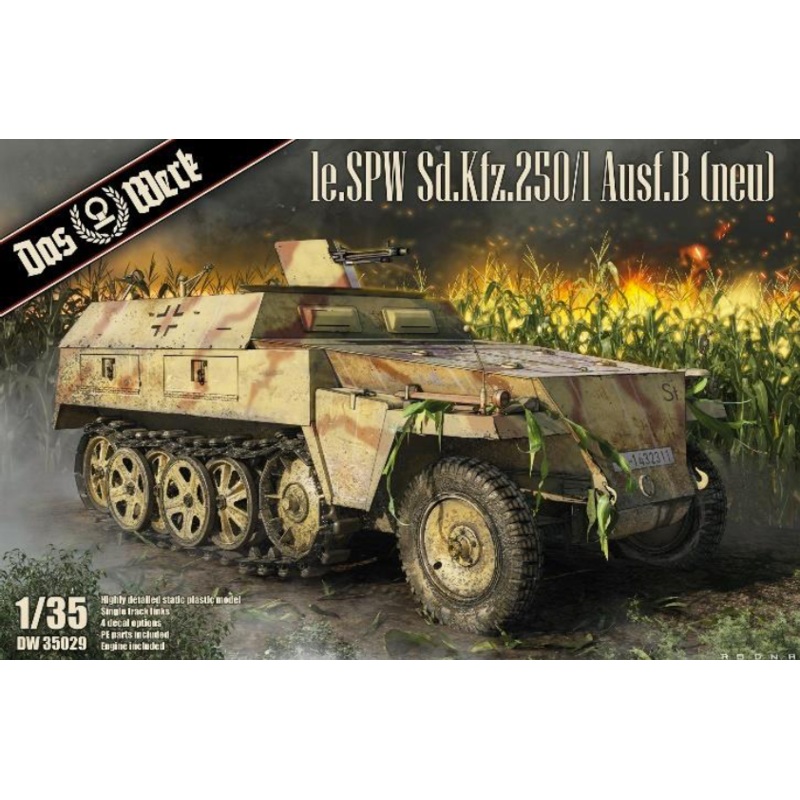 Das Werk DW35029 1:35 le.SPW Sd.Kfz.250/1 Ausf.B (neu)