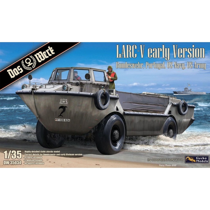 Das Werk DW35034 1:35 LARC-V Early Version (Bundeswehr, Portugal, US Navy & US Army)