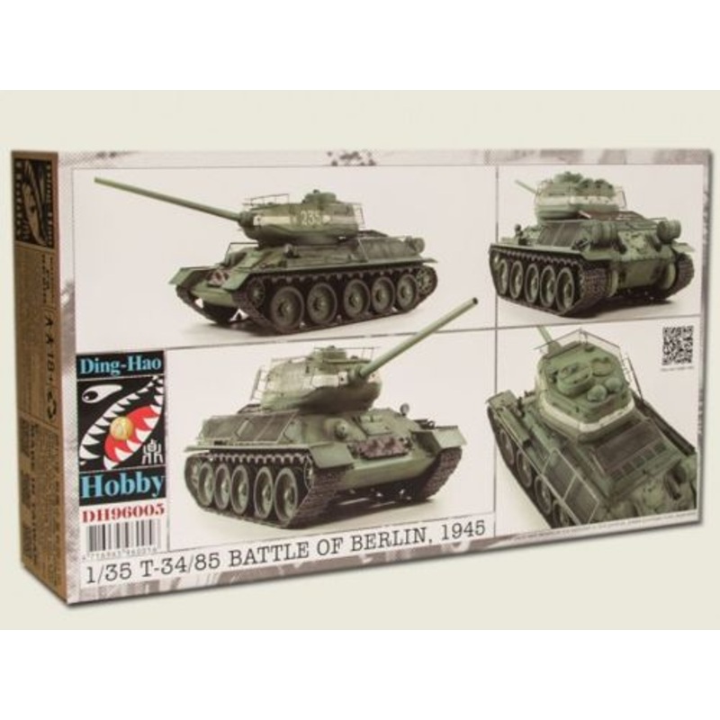 Ding-Hao Hobby DH96005 1:35 Soviet T-34/85 Factory 174 with Bedspring Armour