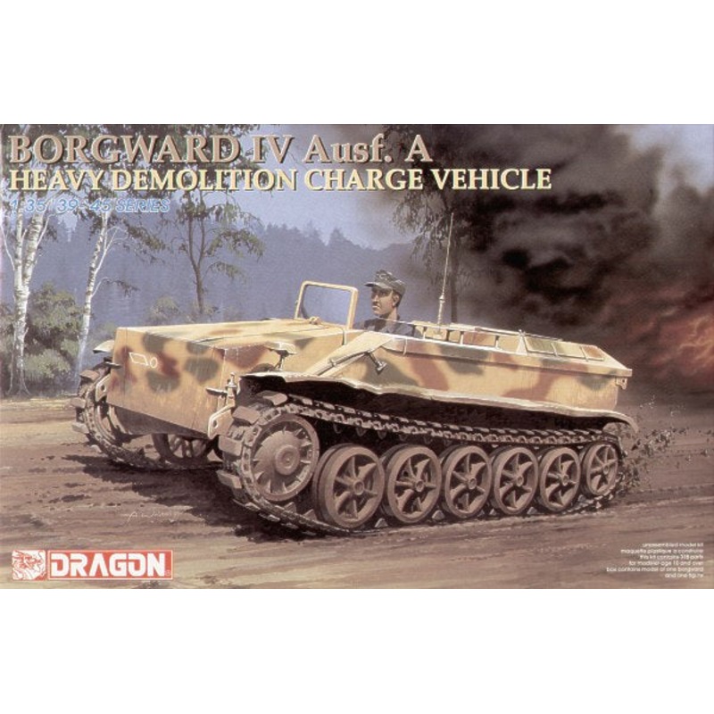Dragon 6101 1:35 Borgward IV Ausf.A Heavy Demolition Charge Vehicle