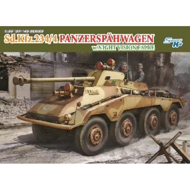 Dragon 6836 1:35 Sd.Kfz.234/4 Panzerspahwagenwith Night Vision Falke