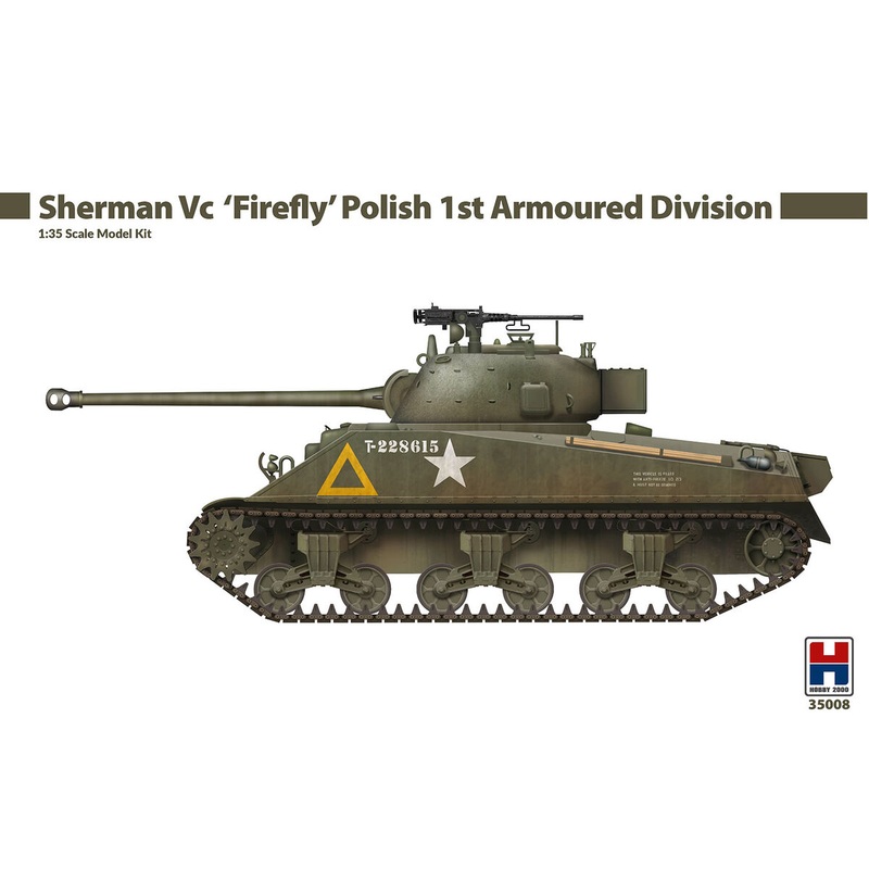 Hobby 2000 35008 1:35 Sherman Vc 'Firefly' Polish 1st Armoured Division