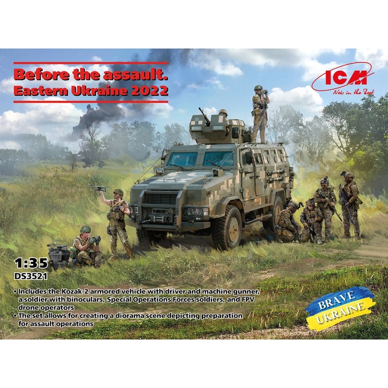 ICM DS3521 1:35 Before the assault. Eastern Ukraine 2022