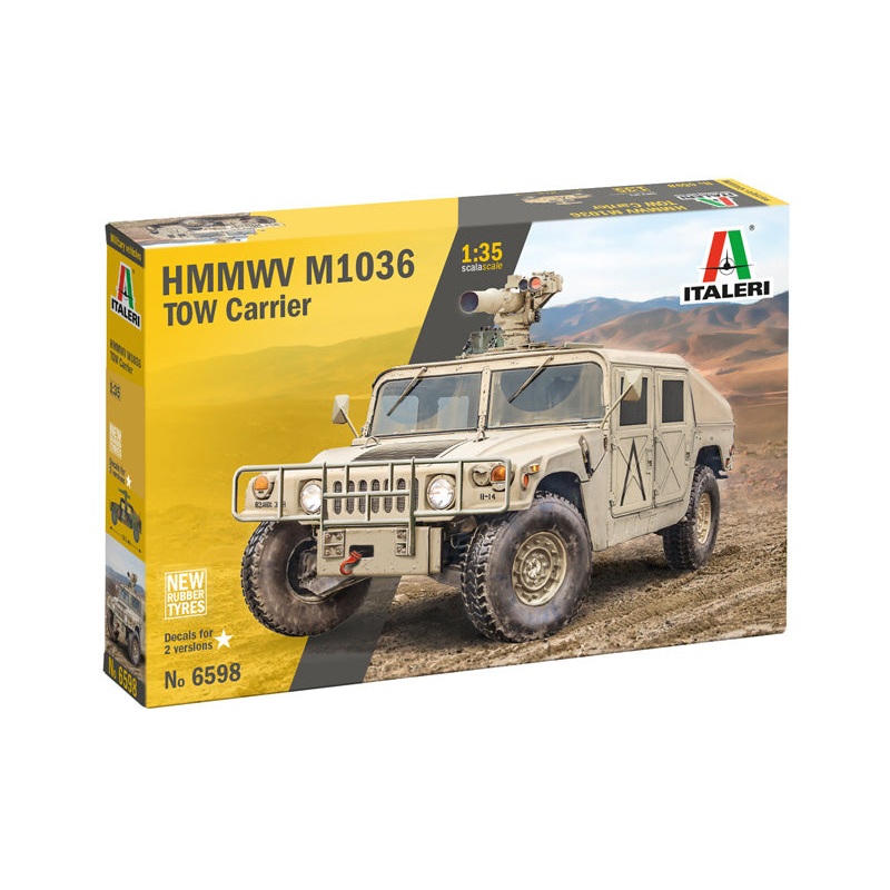 Italeri 6598 1:35 HMMWV M1036 TOW Carrier