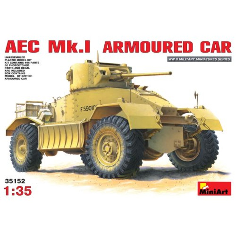 MiniArt 35152 1:35 AEC Mk.1 Armoured Car