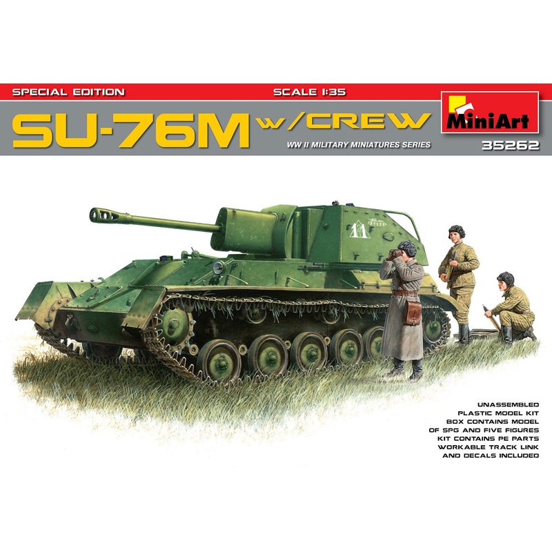 MiniArt 35262 1:35 SU-76M with Crew Special Edition