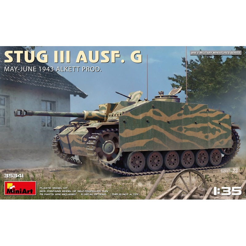 MiniArt 35341 1:35 StuG III Ausf. G May-June 1943 Alkett Prod.