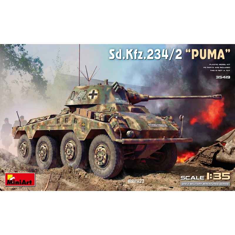 MiniArt 35419 1:35 Sd.Kfz.234/2 'Puma'