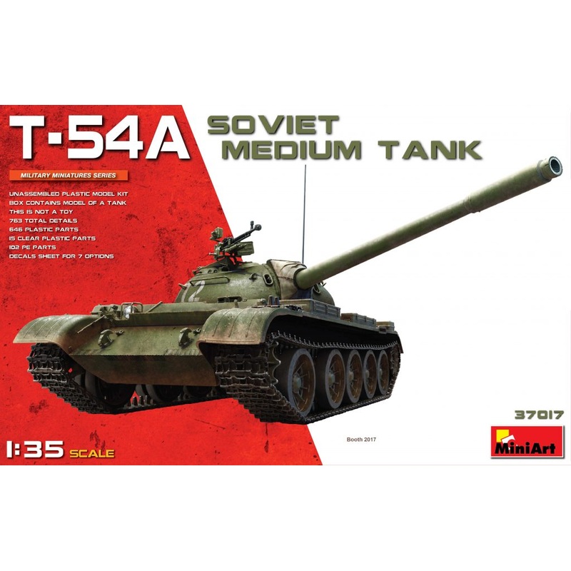 MiniArt 37017 1:35 T-54A Soviet medium tank