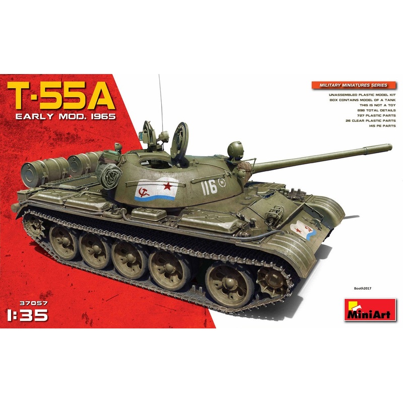 MiniArt 37057 1:35 T-55A early mod. 1965