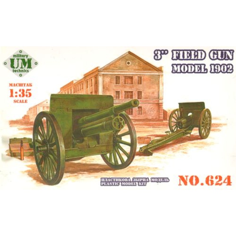 UM-MT 624 1:35 3' Field Gun Model 1902