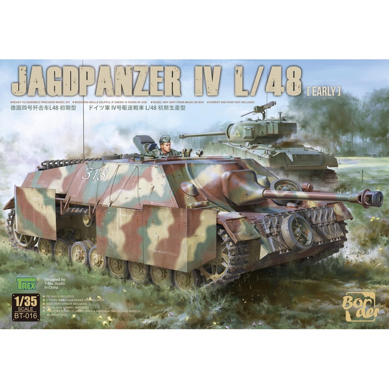 Border Models BT-016 1:35 Jagdpanzer IV L/48 early version