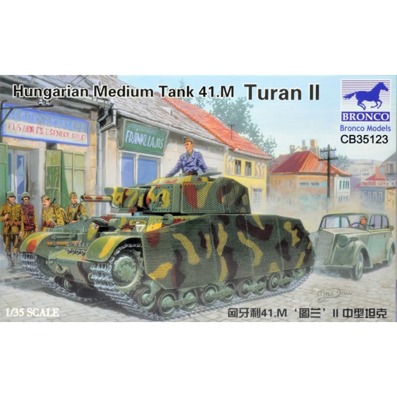 Bronco Models CB35123 1:35 Turan II Hungarian Medium Tank 41.M 'Turan'