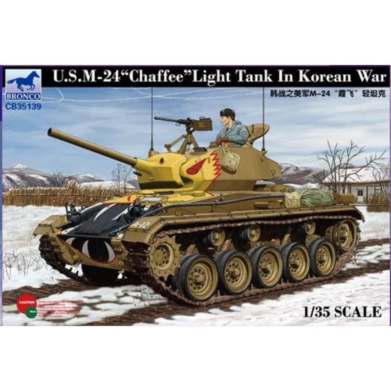 Bronco Models CB35139 1:35 M24 Chaffee Light Tank in Korean War