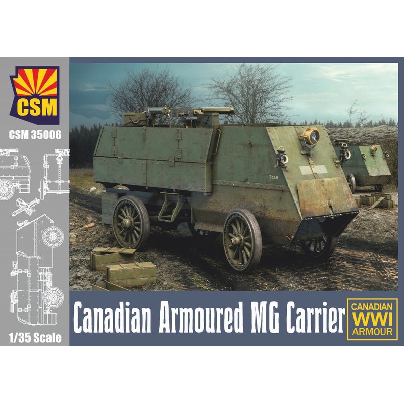 Copper State Models CSM35006 1:35 Canadian Armoured Machine Gun Carrier