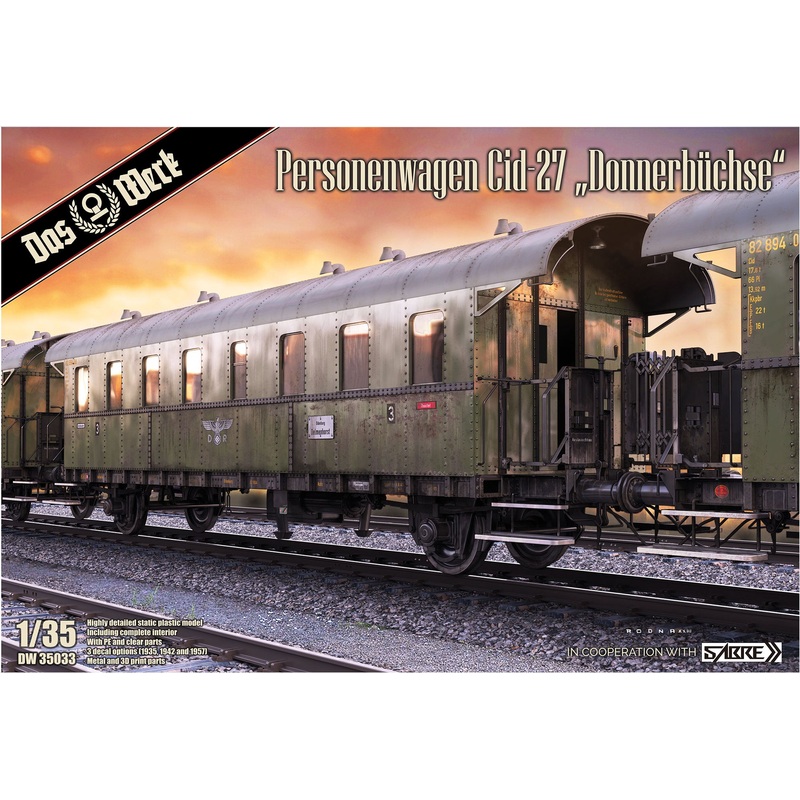 Das Werk DW35033 1:35 Cid-27 Passenger Carriage