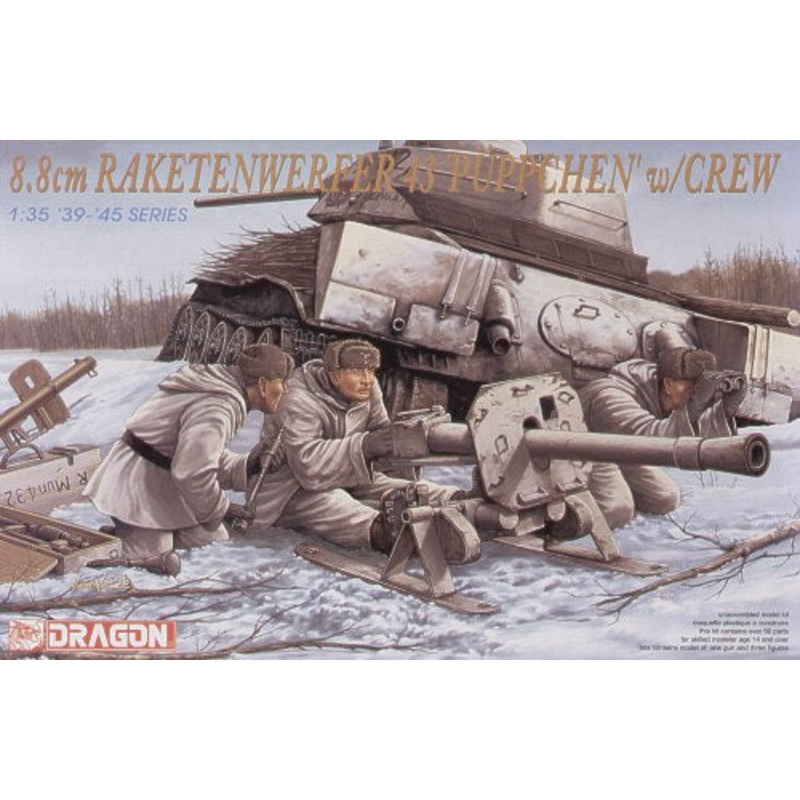 Dragon 6097 1:35 8.8cm Raketenwerfer 43 & crew