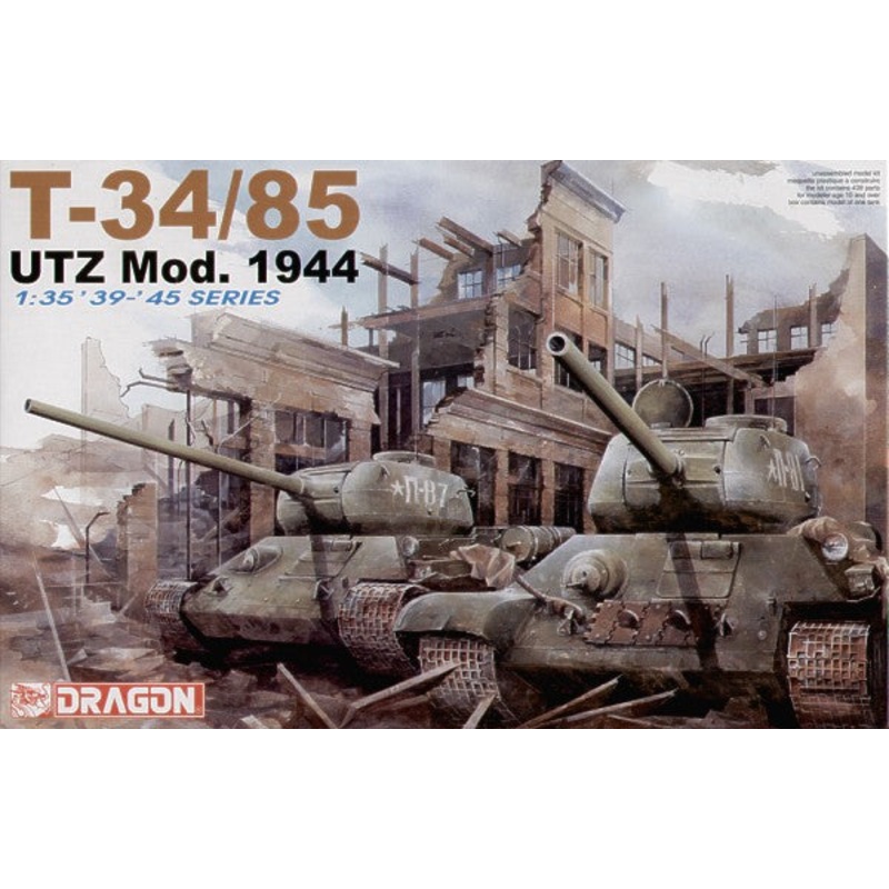 Dragon 6203 1:35 Soviet T-34/85 UTZ Model 1944