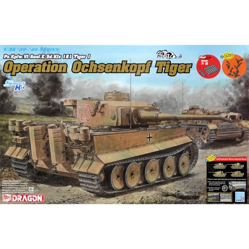 Dragon 6328 1:35 Pz.Kpfw.VI Ausf.E Sd.Kfz.181 Tiger I 'Operation Ochsenkopf Tiger'