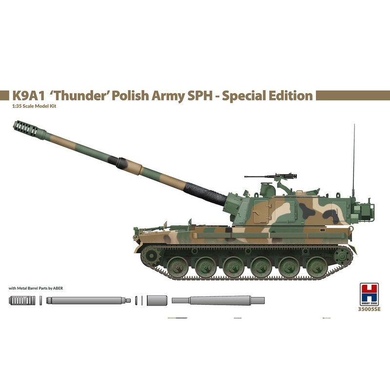 Hobby 2000 35005SE 1:35 K9A1 'Thunder' Polish Army SPH - Special Edition