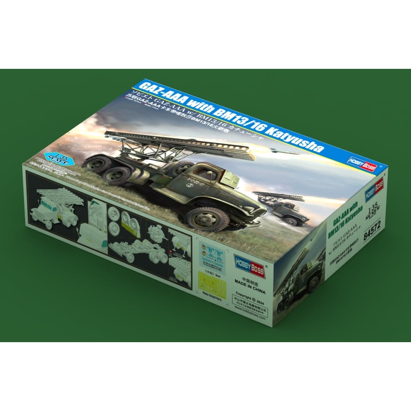 Hobby Boss 84572 1:35 Gaz-AAA with BM13/16 Katyusha
