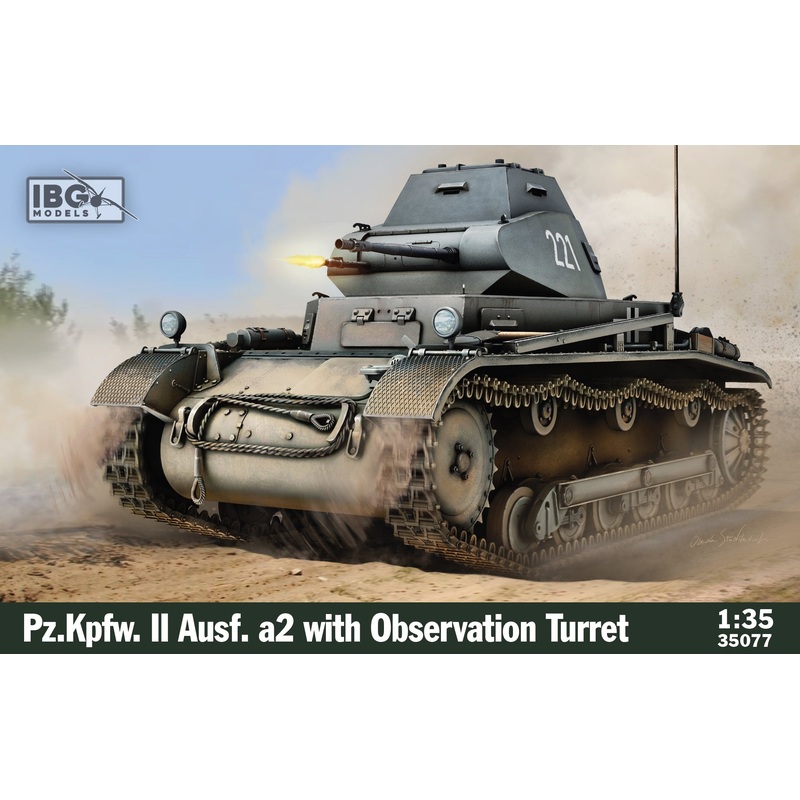 IBG Models 35077 1:35 Panzerbefehlswagen II a2