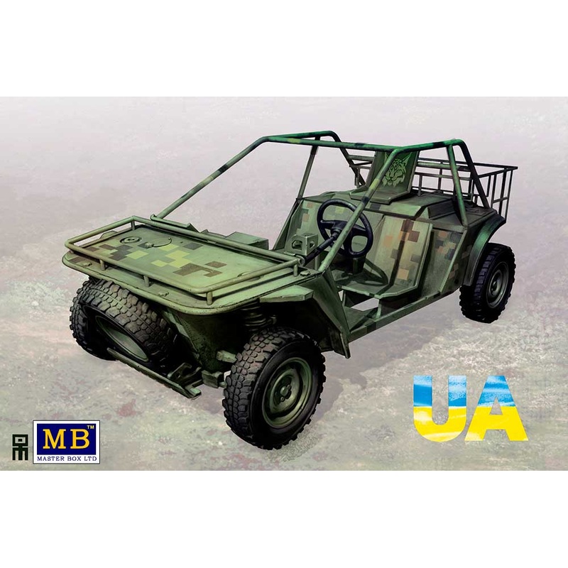 Master Box 35239 1:35 Buggy Mongoose The Ukrainian Battlefield combat version