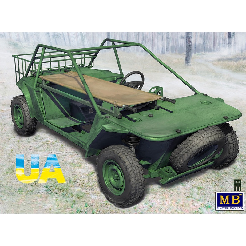 Master Box 35240 1:35 Buggy Mongoose The Ukrainian Battlefield evacuation version
