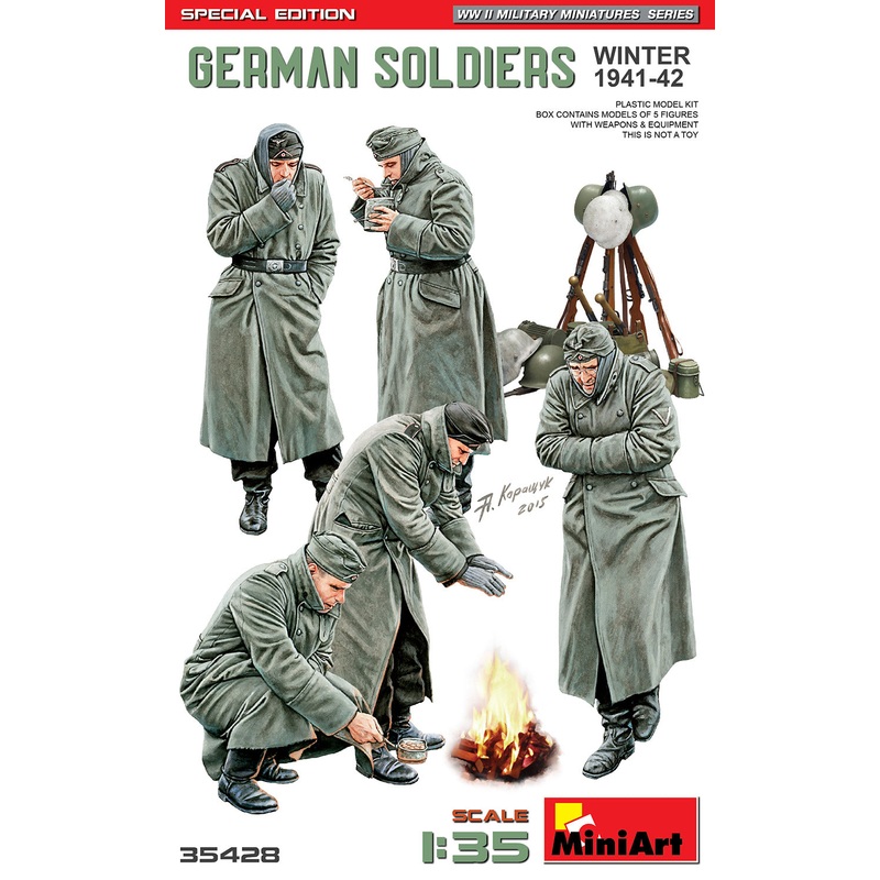 MiniArt 35428 1:35 German Soldiers Winter (1941-1942) Special Edition