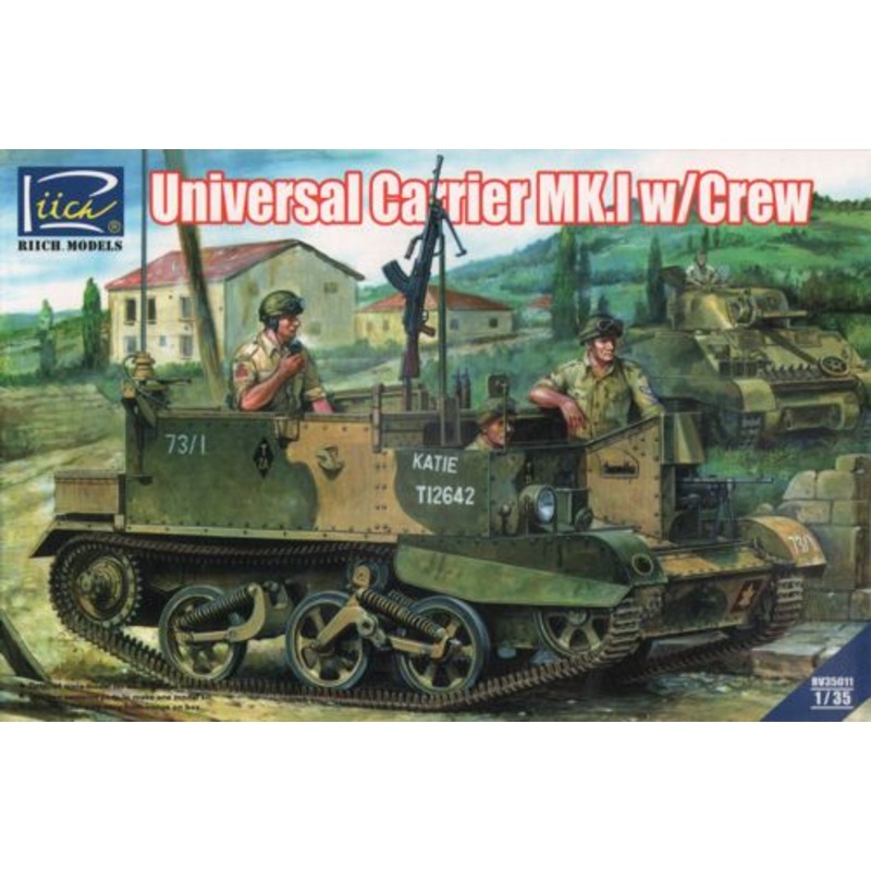 Riich Models RV35011 1:35 Universal Carrier Mk.1 with Crew