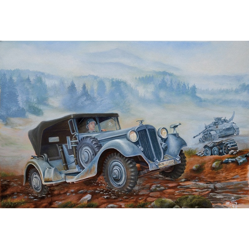 Roden 825 1:35 German Army Horch V8 Type 830R Command Car