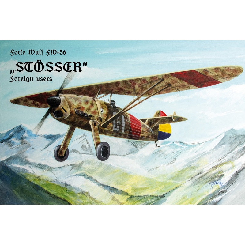 Attack Kits PPC 48-004 1:48 Focke-Wulf Fw-56 Stosser 'Foreign users'