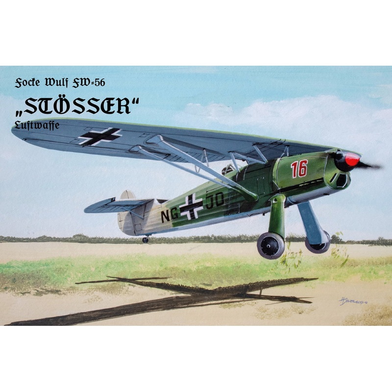 Attack Kits PPC 48-005 1:48 Focke-Wulf Fw-56 Stosser 'Luftwaffe'
