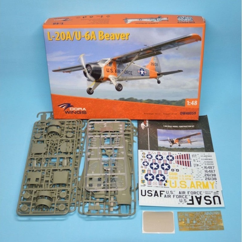 Dora Wings DW48059 1:48 de Havilland Canada L-20A/U-6A Beaver