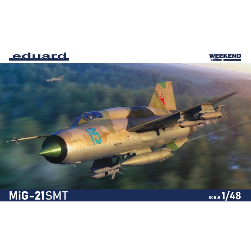 Eduard kits 84180 1:48 Mikoyan MiG-21SMT Weekend edition